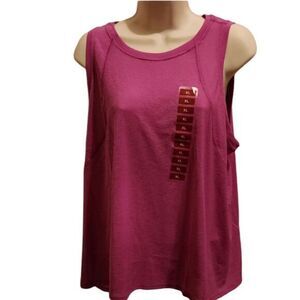 Womens Anti-odor Pink Workout Tank Top‎
